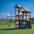thumbnail image 2 of Backyard Discovery Mystic Tower Cedar Swing Set, 2 of 18