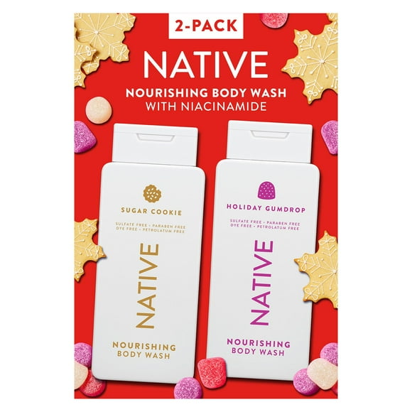 Native Nourishing Body Wash, Holiday Variety Pack, 18 fl. oz., 2 pk.