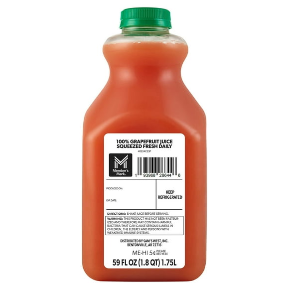 Member's Mark Fresh Squeezed Grapefruit Juice, 59 fl. oz.