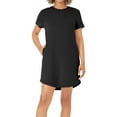 thumbnail image 1 of Member's Mark Women's Sandwash Short Sleeve Mini Dress, 1 of 7