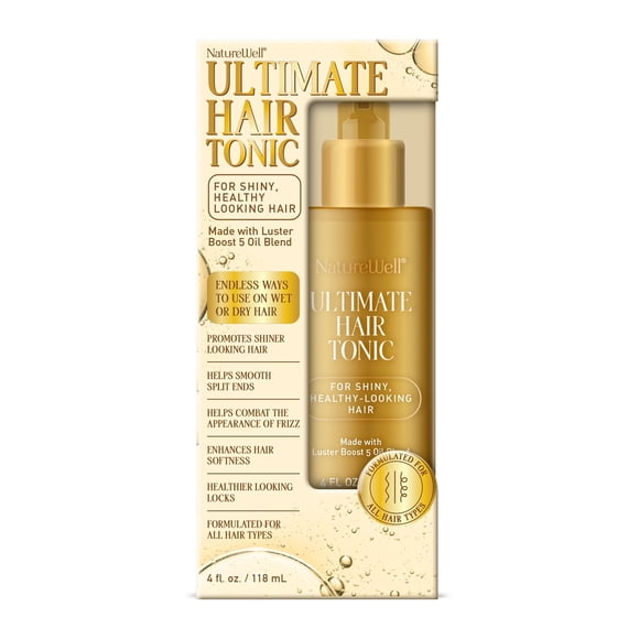 NatureWell Ultimate Hair Tonic, Triple Oil Blend, 4 fl. oz.