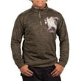 thumbnail image 1 of Habit Men’s Snap Front Fleece Pullover with Scent-Factor, 1 of 7