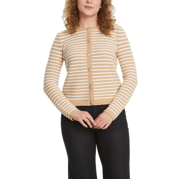 Nine West Women's Cropped Sweater Cardigan