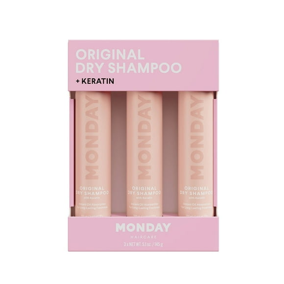MONDAY Haircare ORIGINAL Dry Shampoo Trio, 5.1 oz., 3 pk.