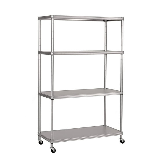 Member’s Mark Home 4-Tier Steel Shelving with Shelf Liners, 36" W x 14" D x 56.5" H