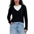 thumbnail image 1 of Aeropostale Women's Cropped Cardigan, 1 of 12