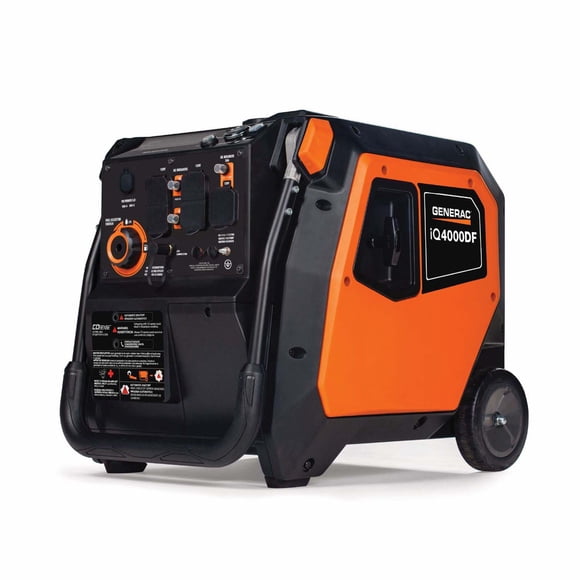 Generac iQ4000 Dual Fuel Portable Generator with Adapter Cord