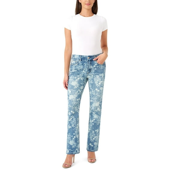 Seven7 Women's Tummyless Bootcut Jean