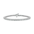 thumbnail image 2 of Round Cut Diamond Tennis Bracelet in 14K Gold, 2 of 7