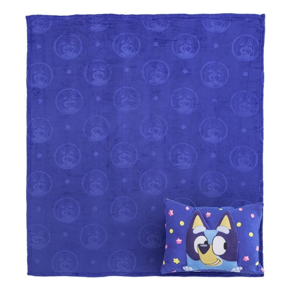 Licensed Character 2-Piece Kids Pillow Pocket and Throw Set