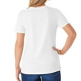thumbnail image 3 of Member's Mark Women's Essential Short Sleeve Crewneck T-Shirt, 3 of 7