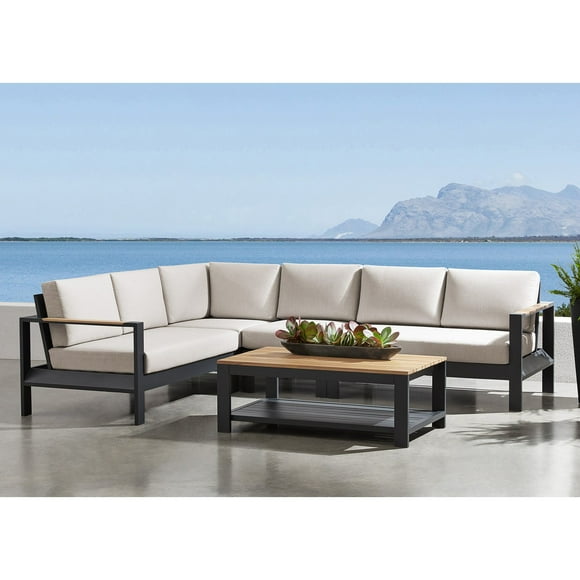 Member's Mark Vista Sectional Set with Sunbrella Fabric, 5pc
