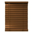 thumbnail image 1 of RichCraft Collections 2" Faux Wood Blind, Walnut, 60" Height, Assorted Widths, 1 of 6
