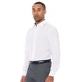 thumbnail image 2 of Nick Graham Men's Modern Fit Traveler Dress Shirt, 2 of 7