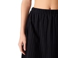 thumbnail image 4 of Steve Madden Women's Cotton Shadow Stripe Maxi Skirt, 4 of 5