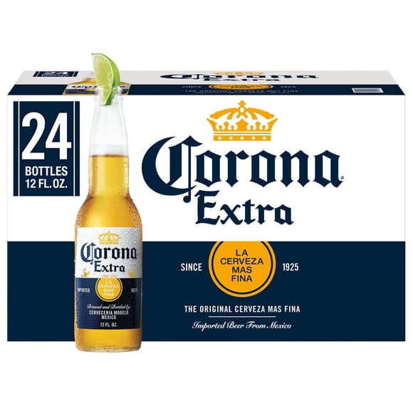 Corona Extra Mexican Lager Beer, 12 fl. oz. bottle, 24 pk.