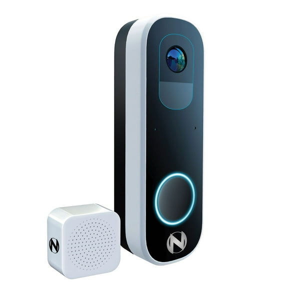 Night Owl 2K Battery Wi-Fi Smart Video Doorbell with Chime