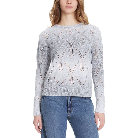 Nine West Women's Pointelle Boatneck Sweater