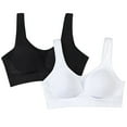 thumbnail image 1 of Bali Comfort Revolution Women's 2-Pack Wire-Free Shaping Bra, 1 of 4