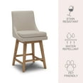 thumbnail image 4 of Member's Mark Amelia Fabric Swivel Counter Stool, 4 of 12