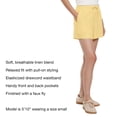thumbnail image 4 of Gap Women's Linen Pull-On Short, 4 of 5
