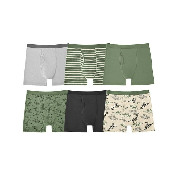 Member's Mark Boys 6-Pack Organic Cotton Boxer Brief