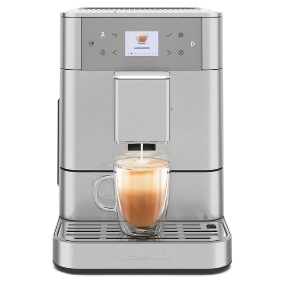 KitchenAid Fully Automatic Espresso Machine, Brushed Stainless Steel