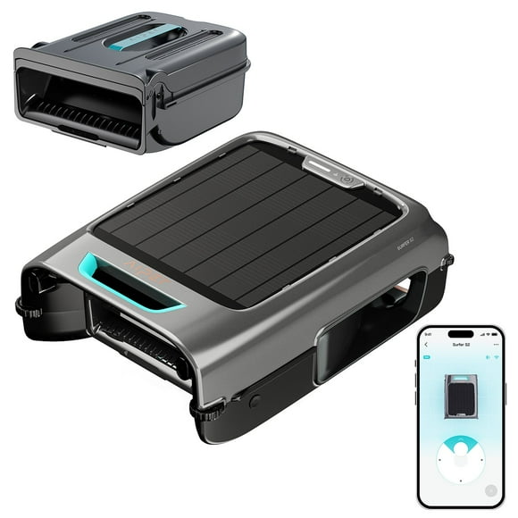 Aiper Surfer S2 Wireless Solar Pool Skimmer with App Control