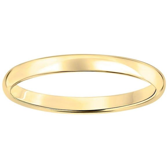 Comfort Fit Band in 14K Gold, 2mm
