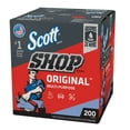 thumbnail image 3 of Scott Shop Towels Original, Pop-Up Dispenser Box 200 Sheets/Box, 3 of 6