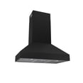 thumbnail image 2 of Thor Kitchen Gordon Ramsay Series 36-Inch Professional Wall Mount Pyramid Range Hood, 2 of 9