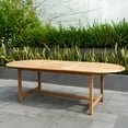 thumbnail image 2 of Amazonia Hayden Teak Outdoor Dining Set, Choose Style, 2 of 10