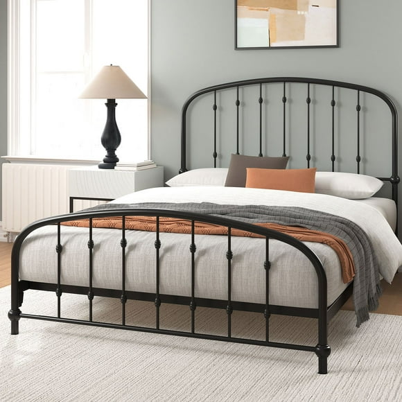 Zinus Night Therapy Bridget 50" Metal Platform Bed Frame, Assorted Colors