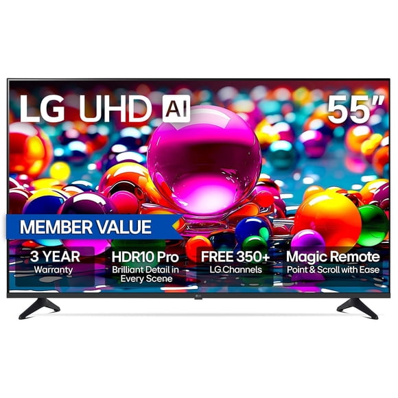 LG 55" Class UA7700 Series 4K UHD Smart TV