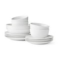 thumbnail interactive-video image 1 of Member’s Mark 16-Piece Porcelain Dinnerware Set, 1 of 9