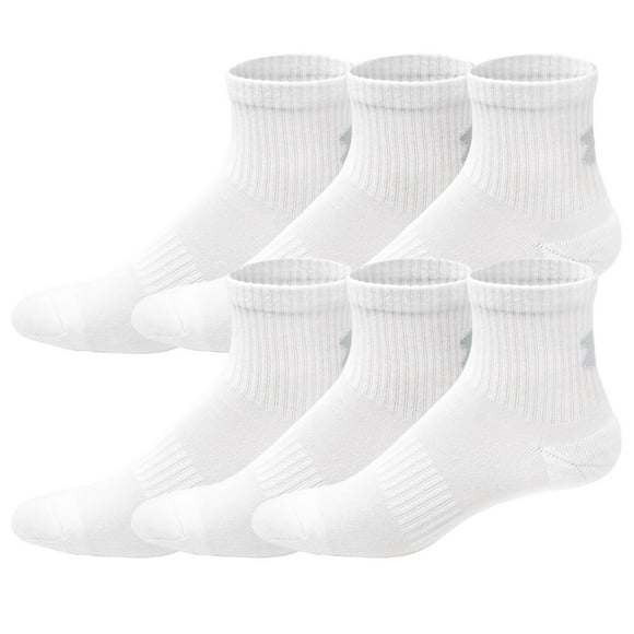 Under Armour 6-Pack Cotton Quarter Sock