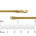 thumbnail image 5 of Diamond Cut Franco Chain Necklace in 14K Gold, 5 of 7
