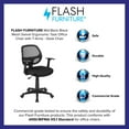 thumbnail image 4 of Flash Furniture Mesh Mid-Back Computer Chair, Black, 4 of 16
