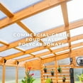 thumbnail image 4 of Backyard Discovery 9' x 6' Slant Roof Cedar Greenhouse, 4 of 15