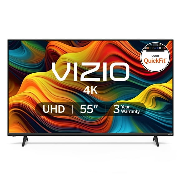 VIZIO 55" Class 4K Series LED Smart TV, QuickFit® Compatible