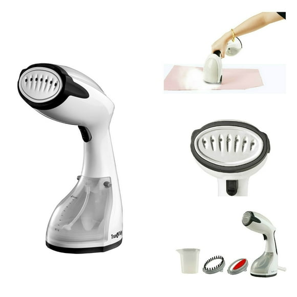 True & Tidy Power Steam Handheld Garment Steamer with Stainless-Steel Plate
