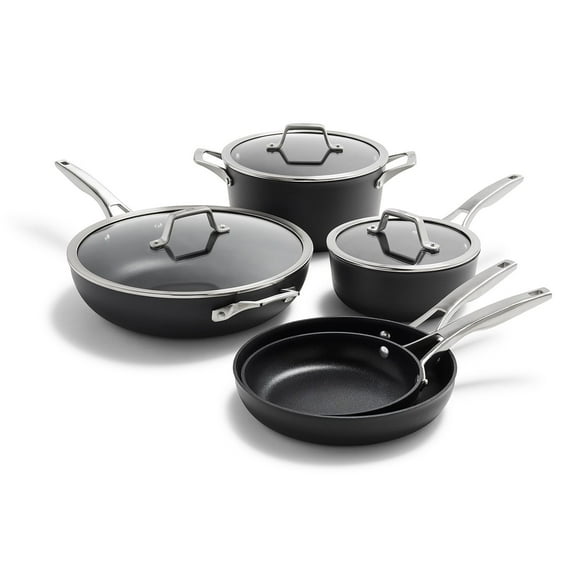 Calphalon Premier 8-Piece Hard-Anodized Nonstick Cookware Set