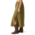 thumbnail image 3 of Steve Madden Women's Cotton Shadow Stripe Maxi Skirt, 3 of 5