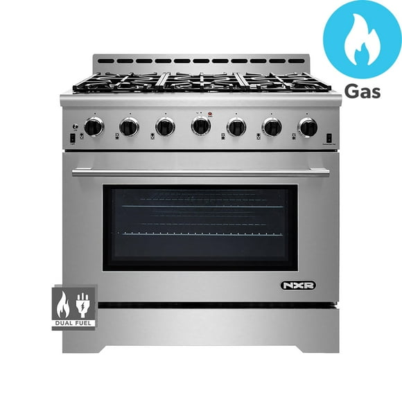 NXR 5.5 cu. ft. Freestanding Dual Fuel Range with Convection Oven