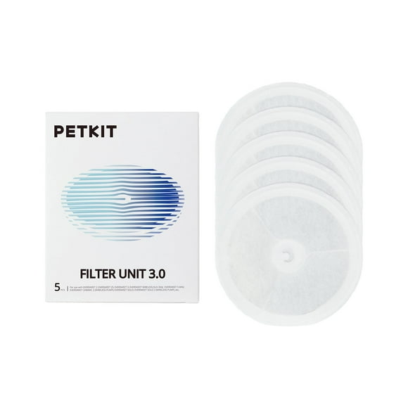 Petkit Replacement Water Filters, 5pk.