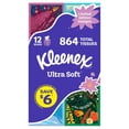 thumbnail image 1 of Kleenex Ultra Soft Facial Tissues, 12 boxes, 72 tissues/box, 1 of 8