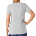 thumbnail image 3 of Member's Mark Women's Essential Short Sleeve Crewneck T-Shirt, 3 of 7