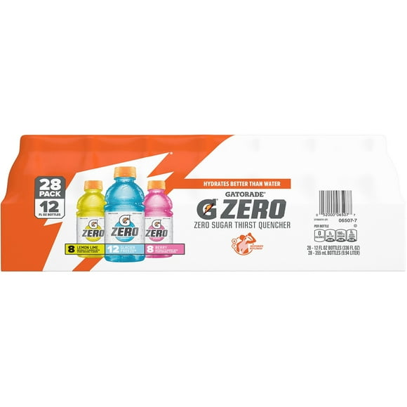 Gatorade Zero Sugar Thirst Quencher Variety Pack, 12 fl. oz., 28 pk.