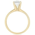 thumbnail image 3 of Princess Cut Solitaire Diamond Ring in 18K Gold, 3 of 3