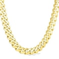 thumbnail image 1 of Miami Cuban Chain Necklace in 14K Gold, 1 of 5